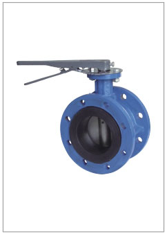 手动法兰蝶阀